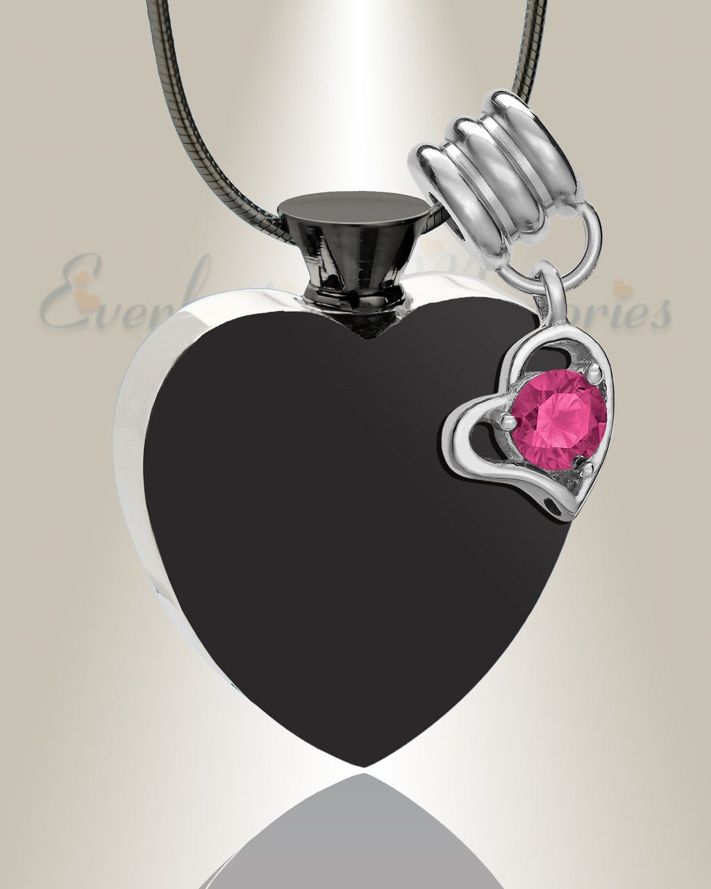 Stainless October Everlasting Journey Urn Pendant