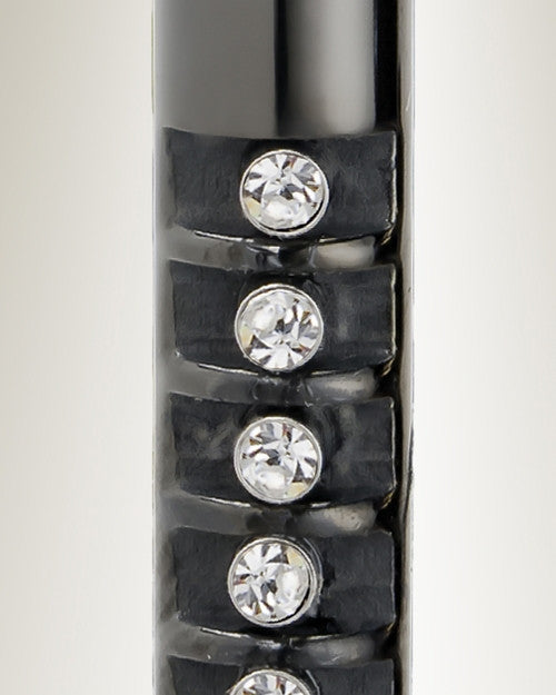 Black Marvel Cylinder Cremation Jewelry