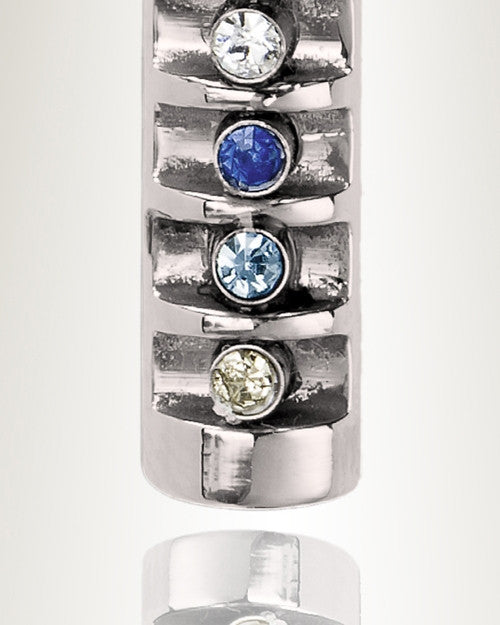 Stainless Marvel Cylinder Cremation Jewelry
