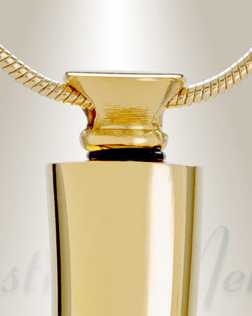 Gold Ardor Cremation Pendant