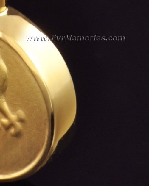 Gold Vermeil "Girl" Jewelry Urn
