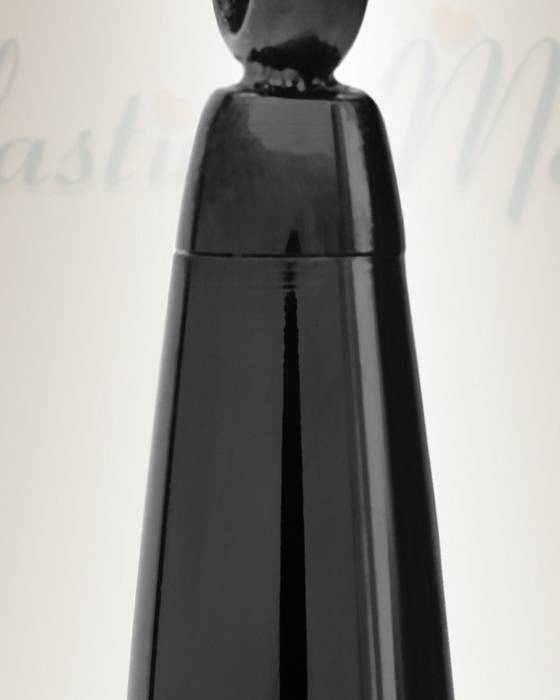 Black Stetson Cylinder Cremation Jewelry