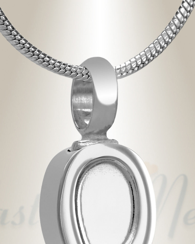 Musical Memories Stainless Steel Urn Pendant