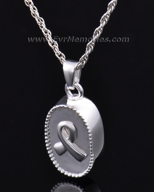 Breast Cancer Ribbon Cremation Keepsake