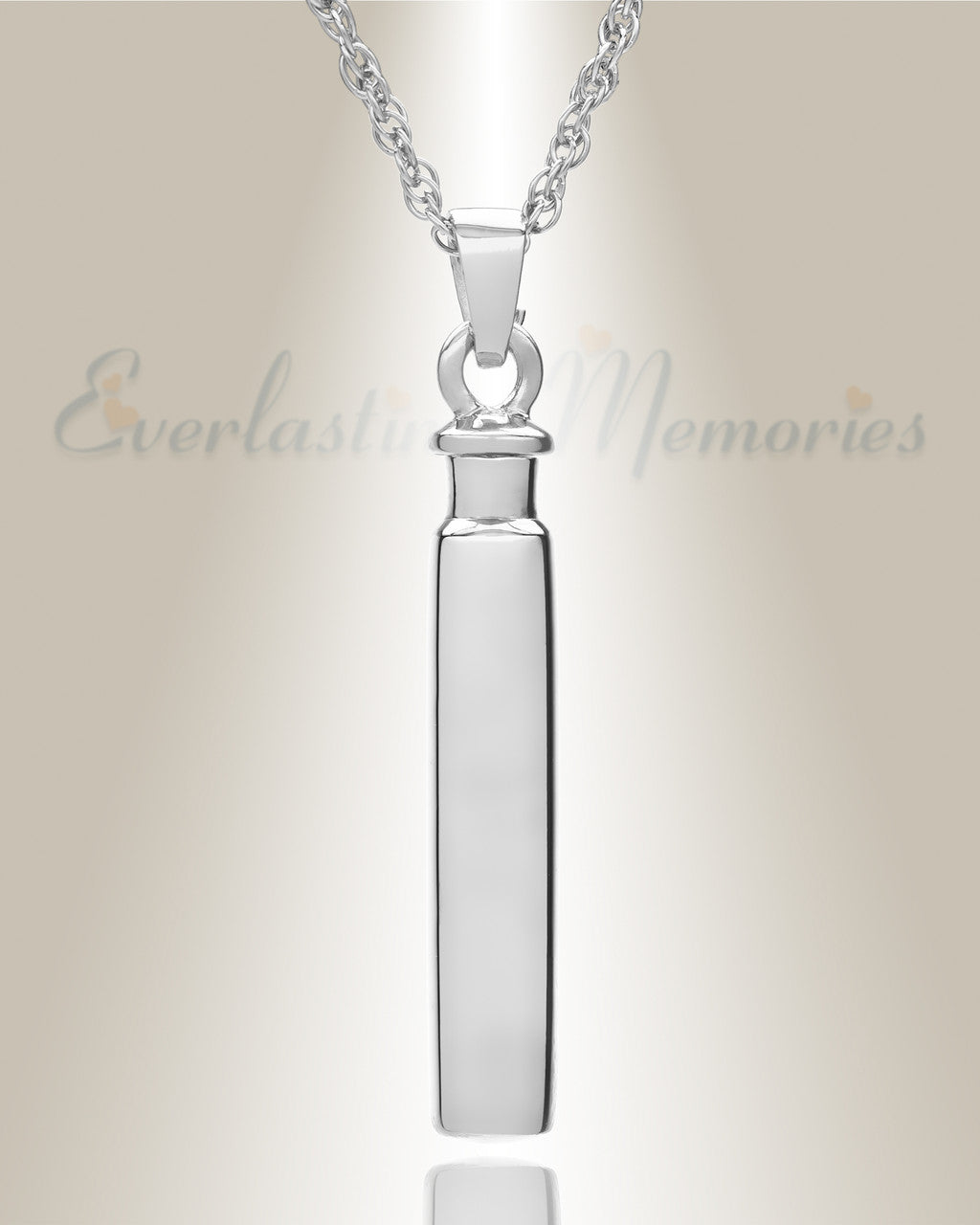 14K White Gold Divinity Urn Keepsake