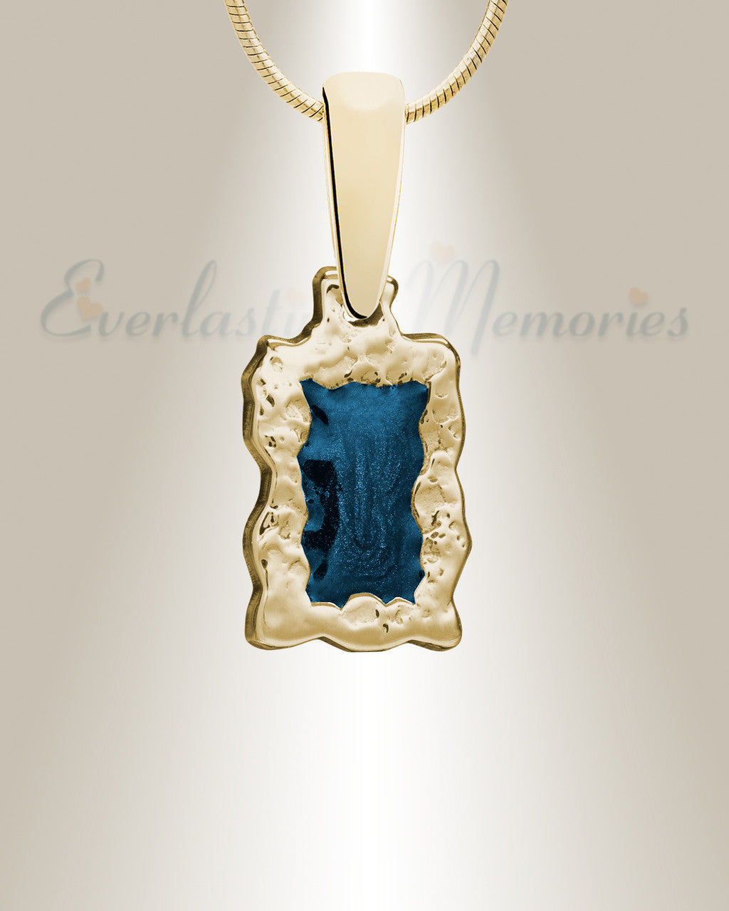 Solid 14K Gold Spring Meadows Ash Resin Jewelry
