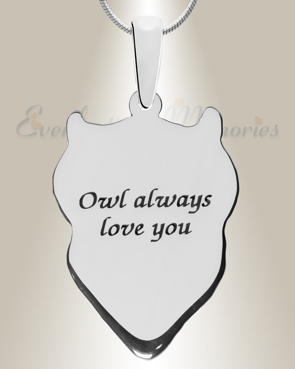 Sterling Silver Wise Owl Birthstone Ash Resin Jewelry