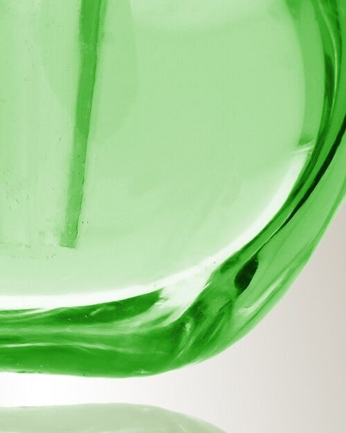 Glass Locket Green Passion Cremation Pendant