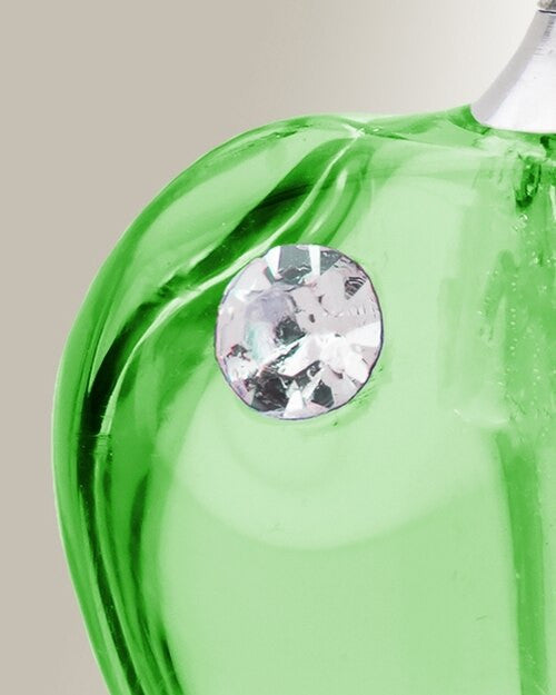 Glass Locket Green Passion Cremation Pendant