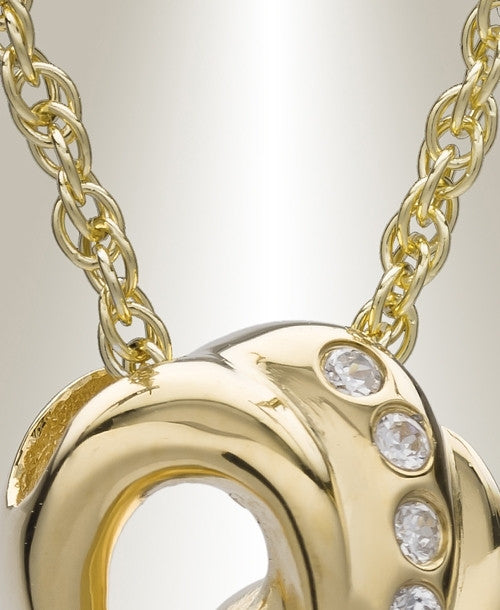 14K Gold Plated Everlasting Infinity Urn Keepsake