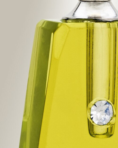 Glass Locket Yellow Tribute Memorial Urn Pendant