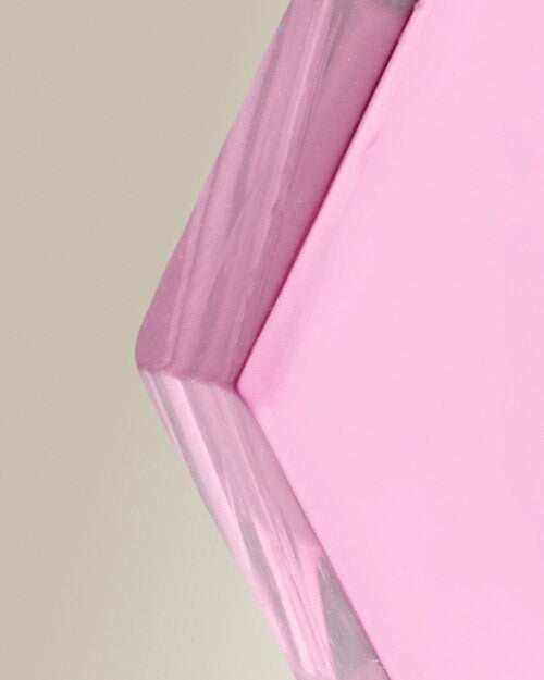 Glass Locket Pink Integrity Ash Pendant
