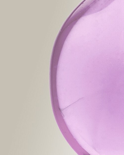 Glass Locket Pink Stability Cremation Urn Necklace