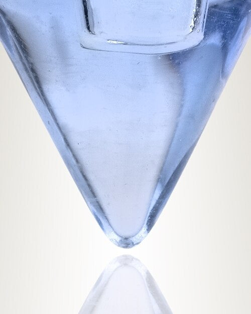 Glass Locket Blue Tops Cremation Jewelry