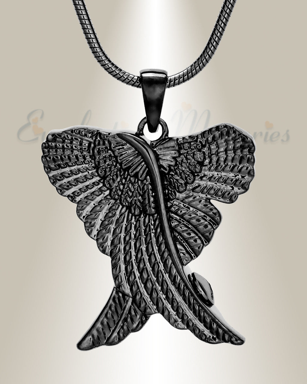 Black In Peace Urn Pendant