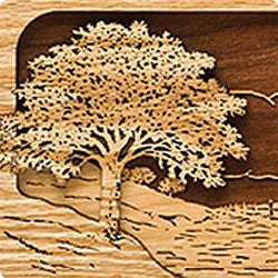 Goin Home Wood Urn
