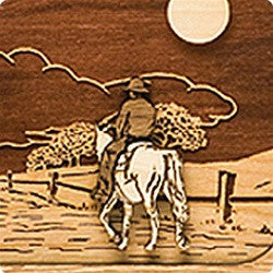 Goin Home Wood Urn