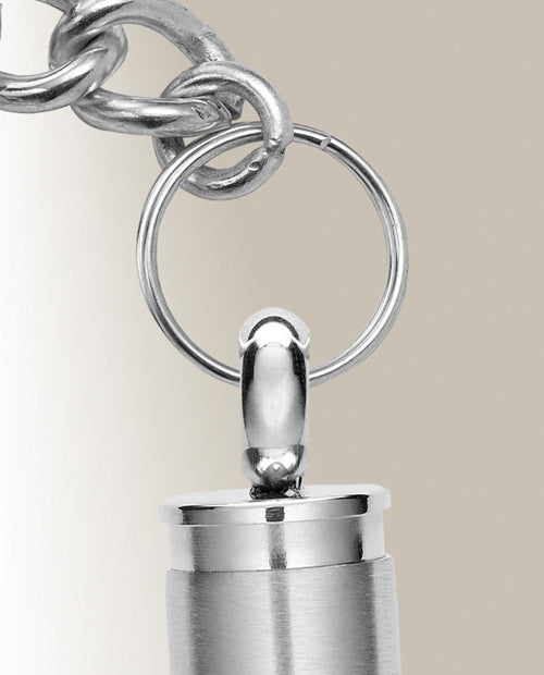 Stainless Steel Cartridge Keychain
