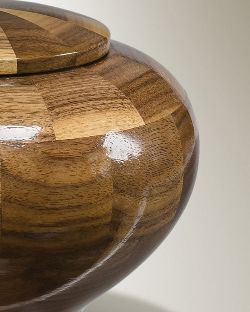 Small Wisdom Urn in Black Walnut