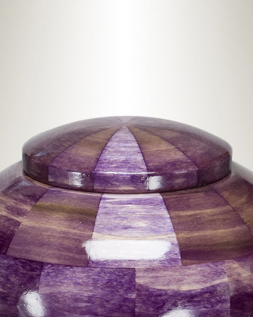 Peony Urn in Purple-Keepsake