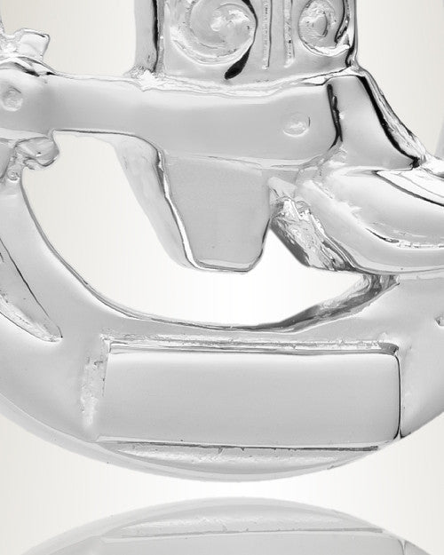 Sterling Silver Giddy Up Cremation Urn Keepsake