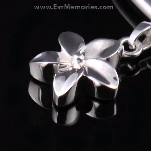 Sterling Silver Flower Cremation Bracelet