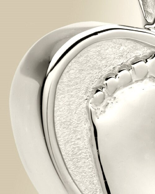 14k White Gold Baby Heart Urn Jewelry