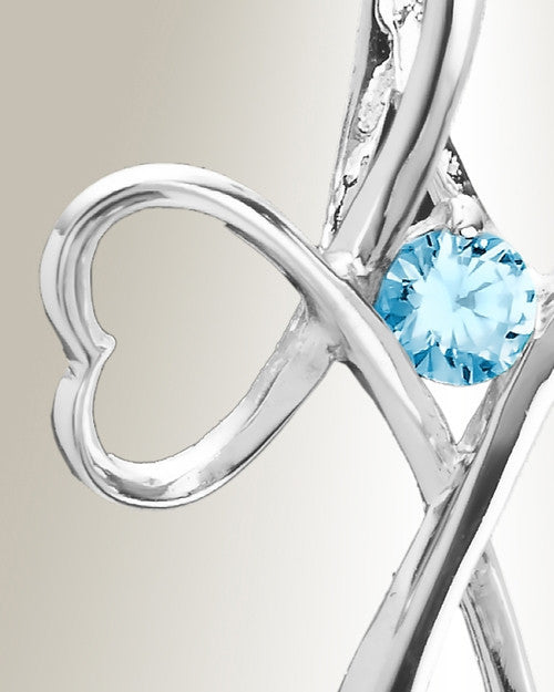 Blue Peaceful Moments Memorial Jewelry