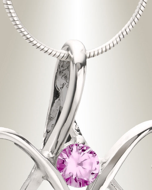 Pink Peaceful Moments Memorial Jewelry