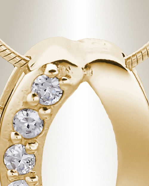 Gold Plated Simplicity Memorial Jewelry