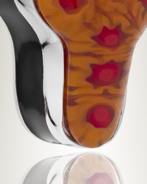 Black Reminiscent Red Cross Cremation Jewelry