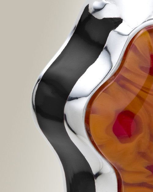 Black Reminiscent Red Cross Cremation Jewelry