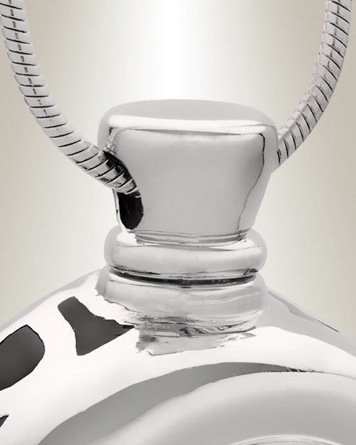 Fleeting Fancy Round Cremation Jewelry