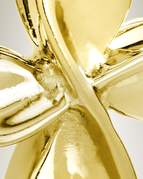 Gold Plated Contemporary Cross Memorial Jewelry