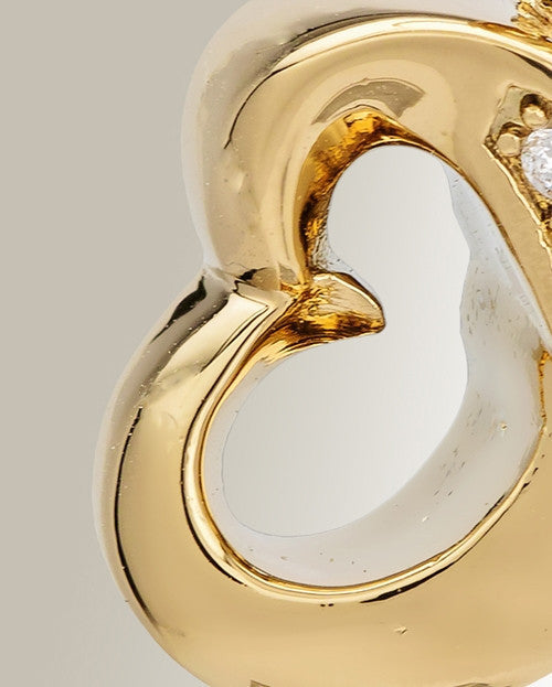 Gold Plated Endless Love Heart Memorial Jewelry