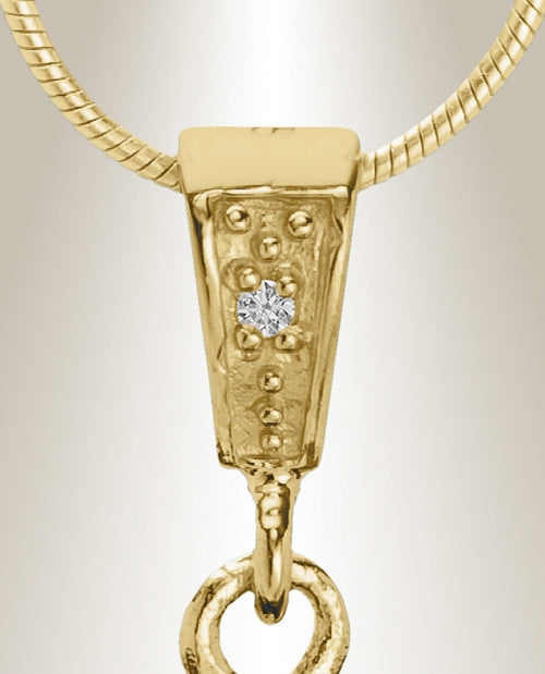 Gold Plated In My Dreams Cremation Jewelry