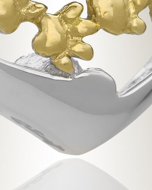 Gold Plated Willing Companion Pet Memorial Jewelry