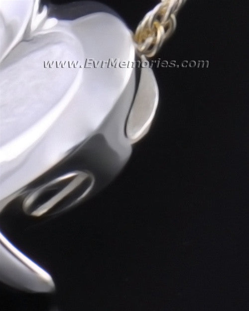 Silver Heart of Hope Jewelry Pendant