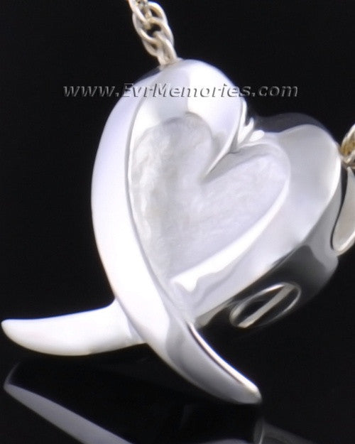 Silver Heart of Hope Jewelry Pendant