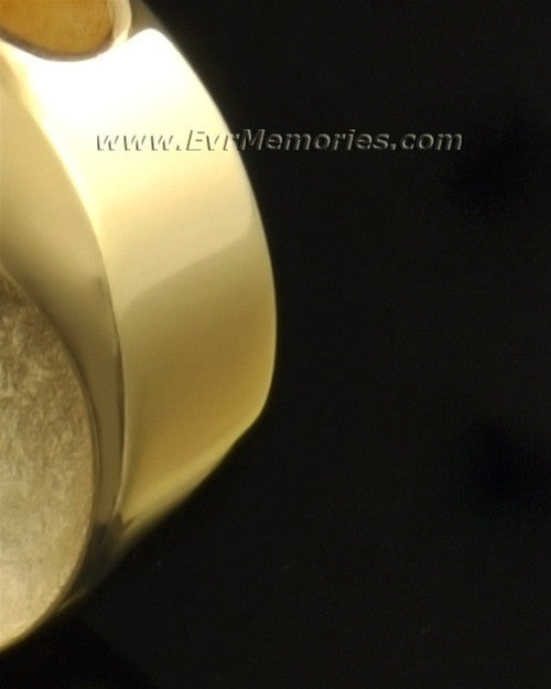 14k Gold Togetherness Round Urn Jewelry