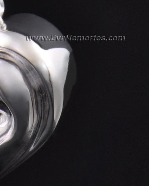 Together in My Heart Memorial Pendant-evr6309ss
