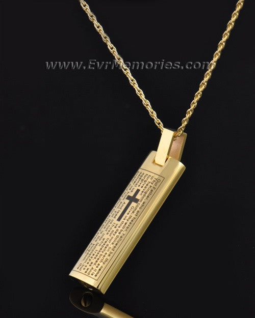 Cylinder of Worship Memorial Pendant