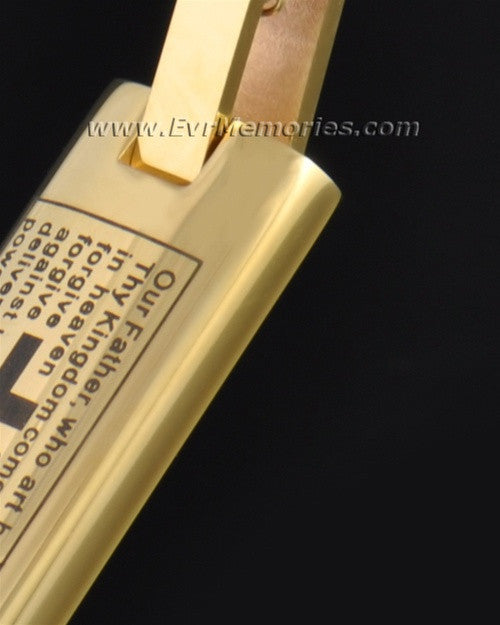 Cylinder of Worship Memorial Pendant