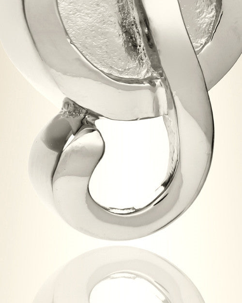 14k White Gold Harmonious Music Note Memorial Locket