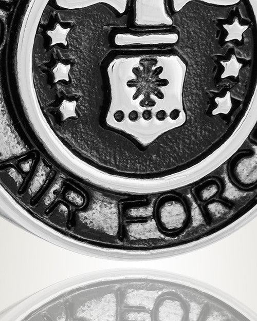 Stainless Steel Air Force Medal Pendant Keepsake