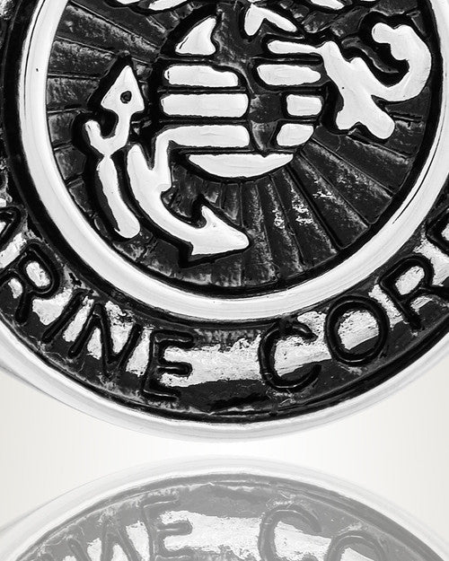 Stainless Steel Marines Medal Pendant Keepsake