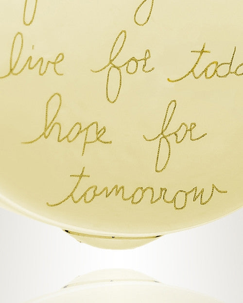 Gold Plated Wisdom Memorial Jewelry