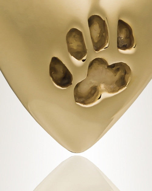 Gold In My Heart Cremation Jewelry