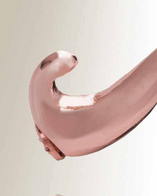 Rose Gold "X" Initial Cremation Jewelry
