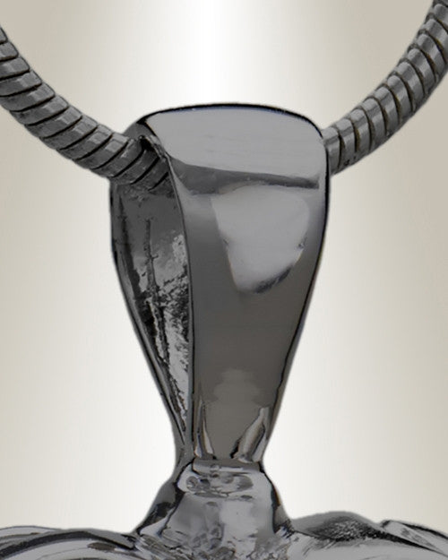 Black Loved Heart Cremation Jewelry